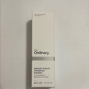 The Ordinary Salicylic Acid 2% Anhydrous Solution - White